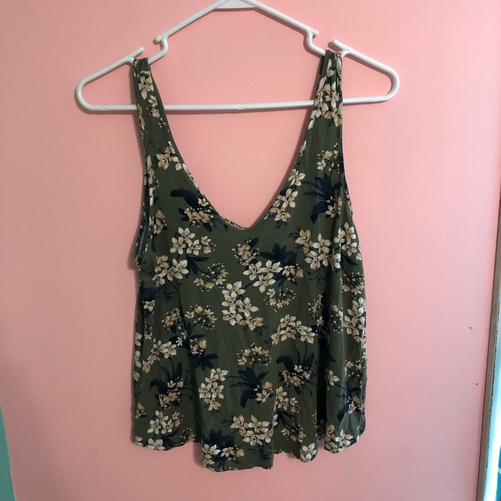 American Eagle Green Tank Top